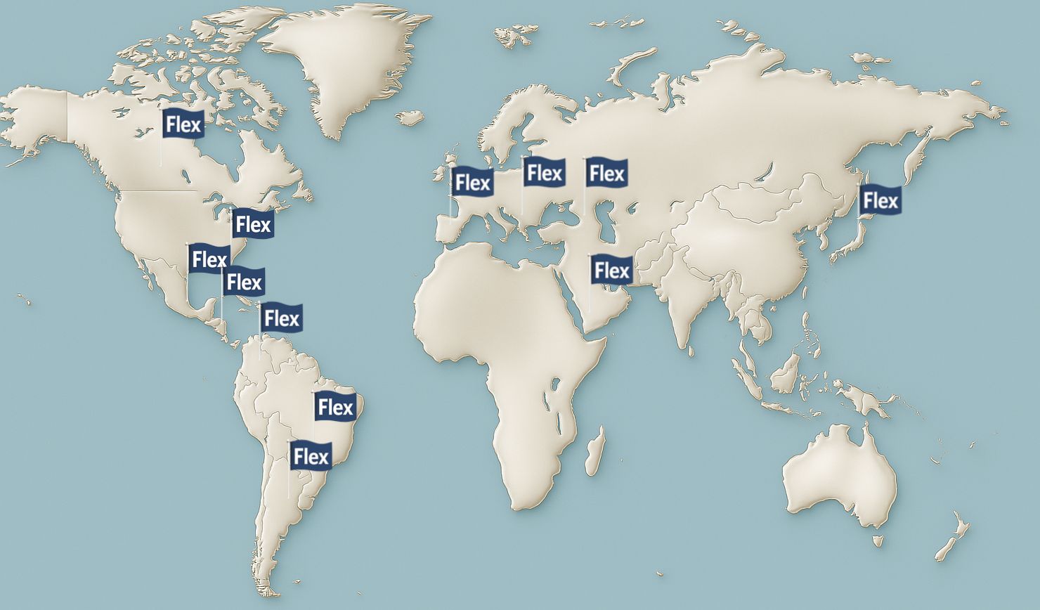 mapa onde a flex major school temos a localizada